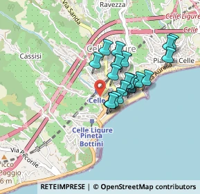 Mappa Via San Brigida, 17015 Celle Ligure SV, Italia (0.332)