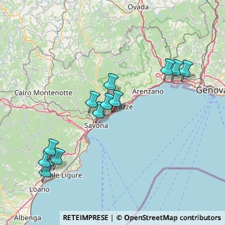 Mappa Via Consolazione, 17015 Celle Ligure SV, Italia (16.31583)