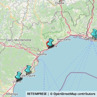 Mappa Via Consolazione, 17015 Celle Ligure SV, Italia (23.575)
