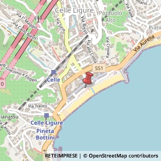 Mappa Lungomare Colombo, 60, 17015 Celle Ligure, Savona (Liguria)