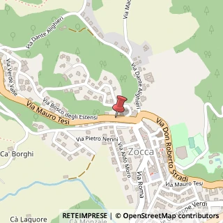 Mappa Via Mauro Tesi, 786, 41059 Zocca, Modena (Emilia Romagna)