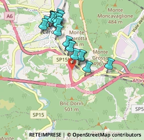 Mappa Via Fornace Vecchia, 17043 Carcare SV, Italia (0.9145)