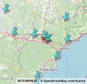 Mappa Via Fornace Vecchia, 17043 Carcare SV, Italia (23.81267)
