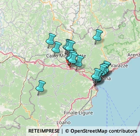 Mappa Via Fornace Vecchia, 17043 Carcare SV, Italia (10.23211)
