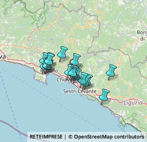 Mappa Via Prioria, 16042 Carasco GE, Italia (9.61118)