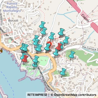 Mappa Via Pietrafraccia, 16035 Rapallo GE, Italia (0.19875)