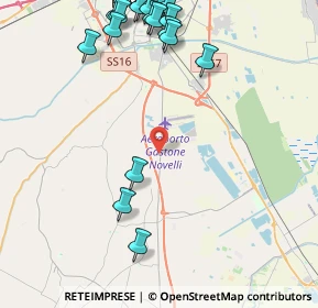 Mappa Via Cascina, 48125 Ravenna RA, Italia (5.7045)