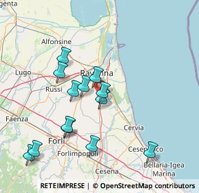 Mappa Via Cascina, 48125 Ravenna RA, Italia (15.14308)