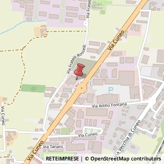 Mappa Via Cuneo, 101, 12011 Borgo San Dalmazzo, Cuneo (Piemonte)