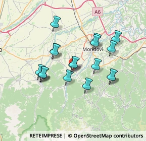 Mappa Via Torino, 12089 Villanova Mondovì CN, Italia (6.295)