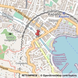Mappa Via Aurelia Ponente, 4, 16035 Rapallo, Genova (Liguria)