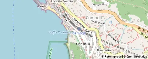 Mappa Camogli
