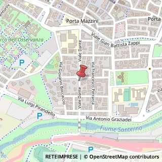 Mappa Viale dante 12/e, 40026 Imola, Bologna (Emilia Romagna)