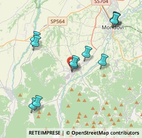 Mappa Piazza della Rimembranza, 12089 Villanova Mondovì CN, Italia (4.30545)