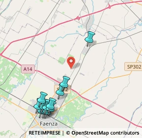 Mappa Via Zotto, 48018 Faenza RA, Italia (5.30583)