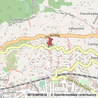Mappa Via San Lorenzo, 46, 16038 Santa Margherita Ligure, Genova (Liguria)