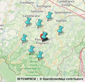 Mappa Vicolo Rio Cogorno, 41026 Pavullo Nel Frignano MO, Italia (9.05273)