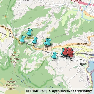Mappa Via Torre San Gioachino, 16038 Santa Margherita Ligure GE, Italia (0.8395)