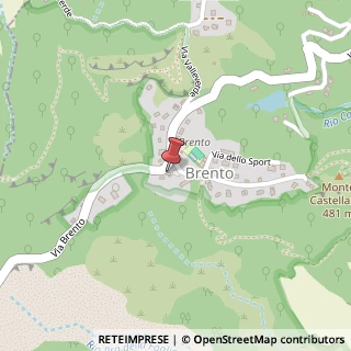 Mappa Via Castellazzo, 4, 40036 Monzuno, Bologna (Emilia Romagna)