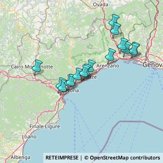 Mappa Via Cassinelli, 17015 Celle Ligure SV, Italia (13.31688)