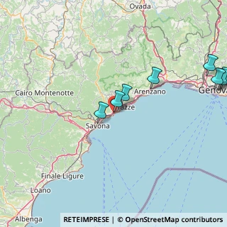 Mappa Via Cassinelli, 17015 Celle Ligure SV, Italia (32.24357)