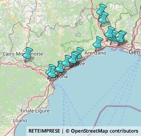 Mappa Via Trento, 17015 Celle Ligure SV, Italia (13.305)