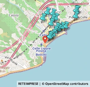 Mappa Via Trento, 17015 Celle Ligure SV, Italia (0.428)