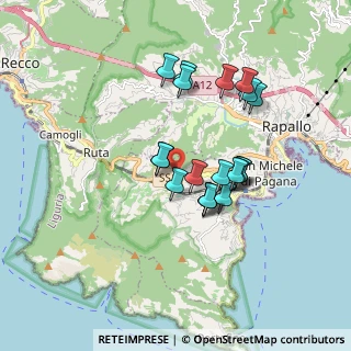 Mappa SS 1, 16038 Santa Margherita Ligure GE, Italia (1.5025)
