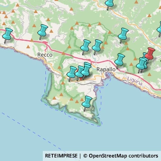 Mappa SS 1, 16038 Santa Margherita Ligure GE, Italia (5.26789)