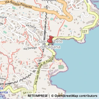 Mappa Via Pomaro, 18, 16035 Rapallo, Genova (Liguria)