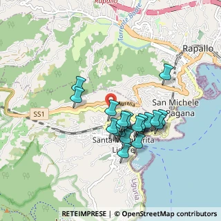 Mappa Via San Lorenzo, 16038 Santa Margherita Ligure GE, Italia (0.751)