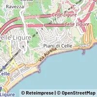 Karta Celle Ligure