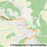 Mapa Zocca