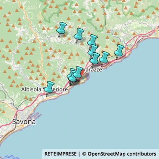 Mappa Via Natta, 17015 Celle Ligure SV, Italia (2.53214)