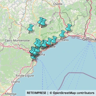 Mappa Via Natta, 17015 Celle Ligure SV, Italia (10.8625)