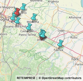 Mappa Via Vittorio Alfieri, 40026 Imola BO, Italia (15.37385)
