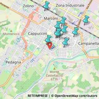 Mappa Vicolo Saldona, 40026 Imola BO, Italia (0.93182)
