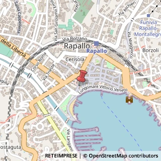 Mappa Via Fratelli Cairoli, 1B, 16035 Rapallo, Genova (Liguria)