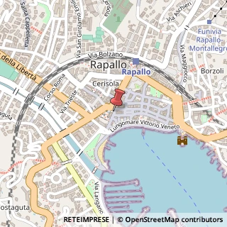 Mappa Piazza Cavour, 11, 16035 Rapallo, Genova (Liguria)