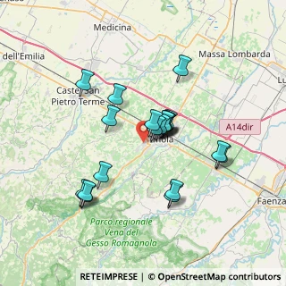 Mappa Via Pietro Mascagni, 40026 Imola BO, Italia (6.0215)