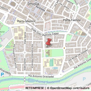 Mappa Via G. Leopardi, 95, 40026 Imola, Bologna (Emilia Romagna)