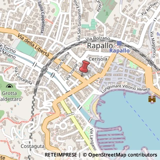 Mappa Via della Libertà, 10, 16035 Rapallo, Genova (Liguria)