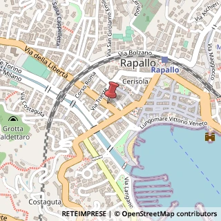 Mappa Via della Libertà, 22, 16035 Rapallo, Genova (Liguria)