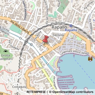 Mappa Via della Libertà, 13, 16035 Rapallo, Genova (Liguria)