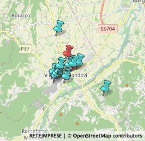 Mappa Via IV Novembre, 12089 Villanova Mondovì CN, Italia (0.97231)