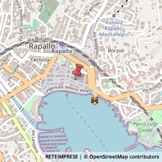 Mappa Via Giuseppe Mazzini, 103, 16035 Rapallo, Genova (Liguria)