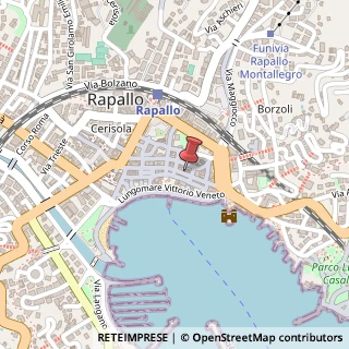 Mappa Via Giuseppe Mazzini, 95, 16035 Rapallo, Genova (Liguria)