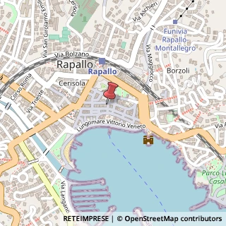 Mappa Via Magenta, 8, 16035 Rapallo, Genova (Liguria)