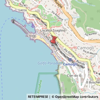 Mappa Via della Repubblica, 21, 16032 Camogli, Genova (Liguria)