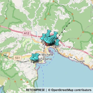 Mappa Via Trieste, 16035 Rapallo GE, Italia (0.75833)